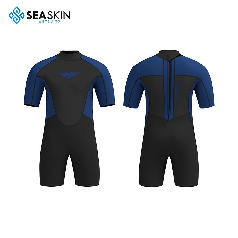 Seaskin Surfing Dive Neoprene Shorty Wetsust للطفل