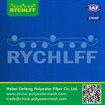 Polyester fabric for sludge and pulp dewatering