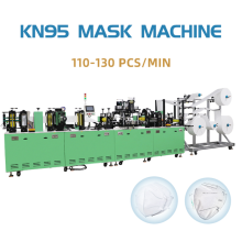 120pcs/min maschera che fa la produzione automatica della maschera della macchina