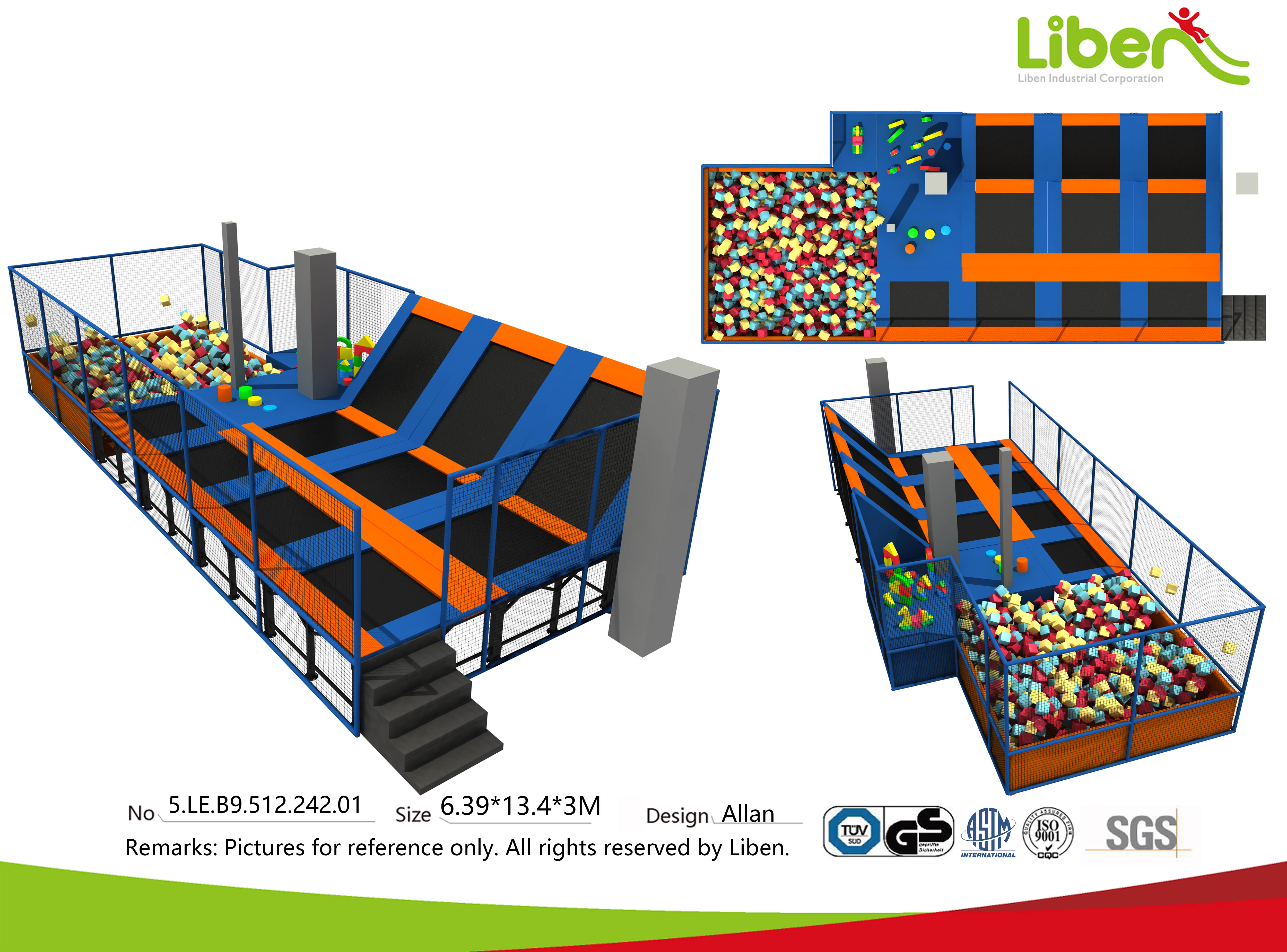 foam pit trampoline park