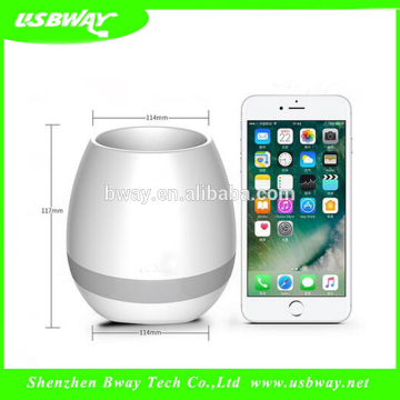 bluetooth Smart Music Flower pots intelligent real plant touch play flowerpot