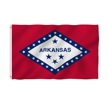 New Design Breeze Arkansas State Polyester Flag