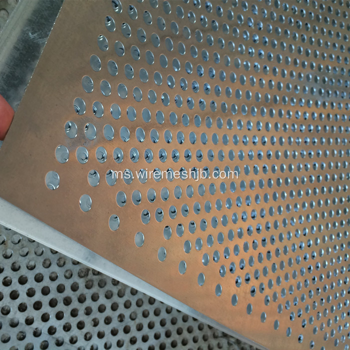 Round Hole Galvanized Sheet Steel berlubang