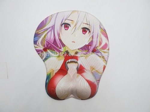 Japanese Cartoon Silicone gel mouse pad with wrist support