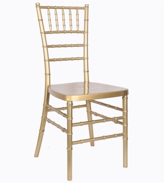 reinforced painted gold resin chiavari chair
