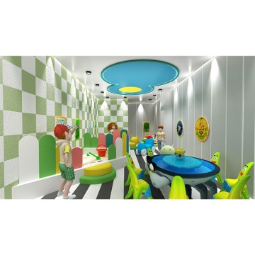 Hot Selling Indoor Play Equipment: Large Children's Preschool Slides and Playgrounds