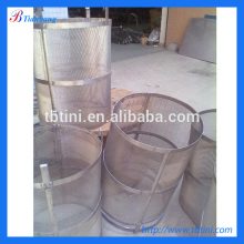 Titanium/Ti Anode Baskets for electroplating /anodizing / electrolysis /water treatment