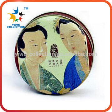 best selling round tin box for cookies