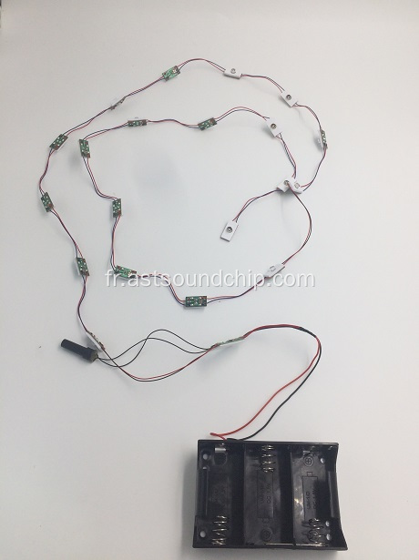 Capteur de mouvement led module pour pos, affichage pop, faisceau de led, affichage de lumière clignotante