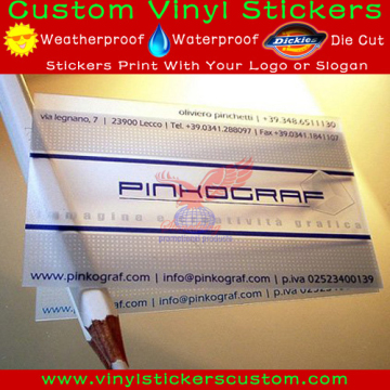 removable static cling decal