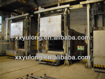 Bottom quenching furnace car bottom furnace bottom loading electric furnace