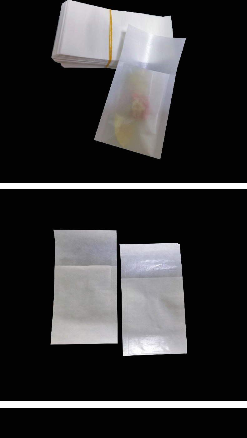자체 접착식 3면 밀봉 글라신지 종이 봉지 Self-Adhesive 3-Side Sealed Glassine Paper Bag