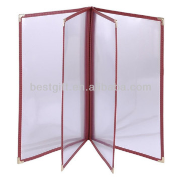 transparent insert cheap menu holders wholesale