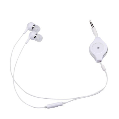 3.5mm Retractable Storage Sport Headset