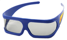 Fashion Glasses with 3D Circular Polarised Lenses