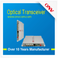 Transceptor óptico de fibra con 1 canal datos inversa + 4 canales Video