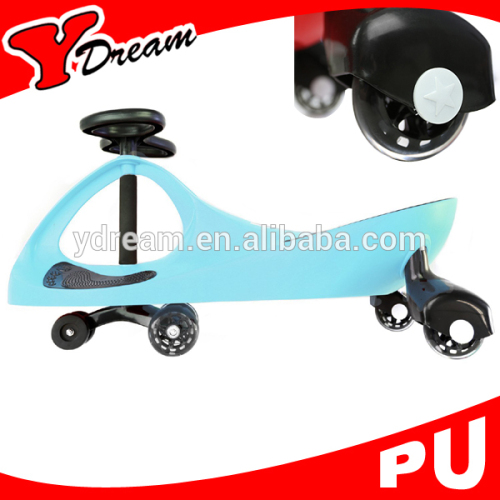 Multicolor Silent PU Wheels Baby car For Children