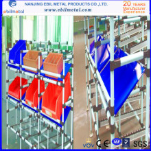 Display rack plastic pipe