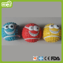 Latex Toy Tennis Smiling Face Ball