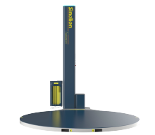 Automatic Stretch Film Pallet Wrapping Machine with Forklift Rampa Available