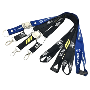 airplane seatbelt buckle lanyard Airline buckle key chain