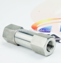 Stainless steel female 1'' BSP/NPT Check Valve