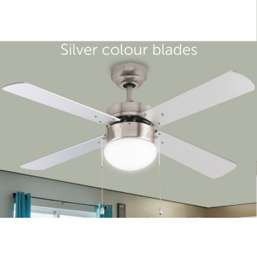 Ultra Stable Nautical LED Flush Mount Ceiling Fan with Light for Office
