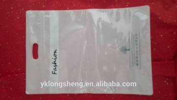 printed PE ziplock poly bag for garment packing