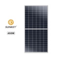 Penyesuaian Kualiti Tinggi 450W 500W Mono Solar Panel