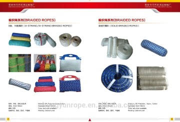 12 strands white Solid Braided Polyester Rope, Derby Rope