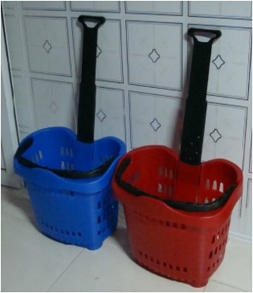 supermarket flexible plastic wholesale shopping basket