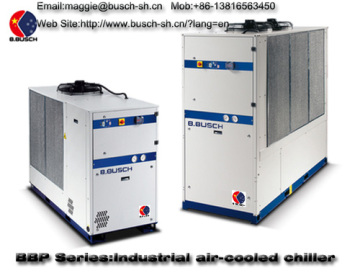 Cooling production edible oils and fat oils BUSCH industrial box type water cooled chiller