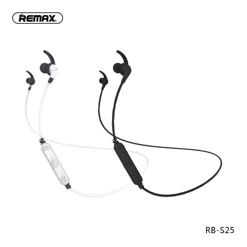 Remax Join Us RB-S25 Three key line control Competitive price noise Subwoofer cancelling wireless neckband earphones sport