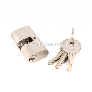 LC-105 European profil Double Open Cylinder Normal Key Door Lock Cylinder