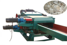 Drum wood chipper