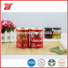 OEM brand 210g canned tomato paste from Hebei