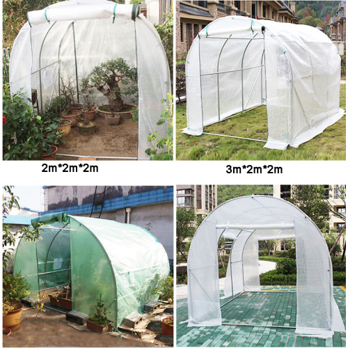 High Tunnel Galvanized Steel Frame Garden Greenhouse