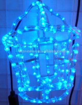 LED Rope Light Sculpture