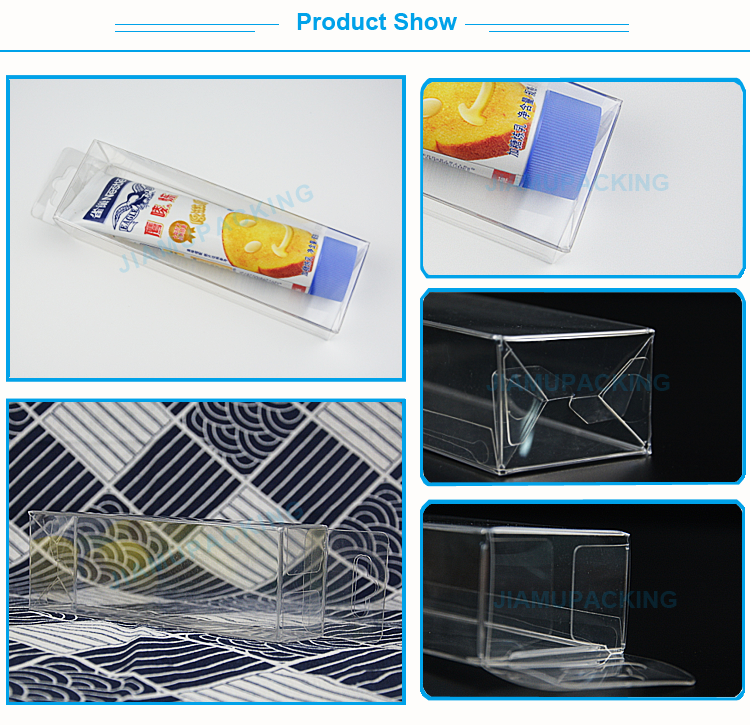 Packaging Box Custom Clear PVC Plastic Lipstick Recyclable Accept