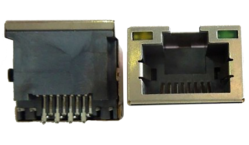 RJ45 8P8C Sinking EMI connector