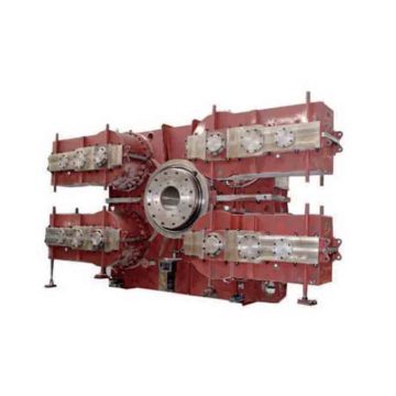 Large integrated steel enterprise converter tilting device