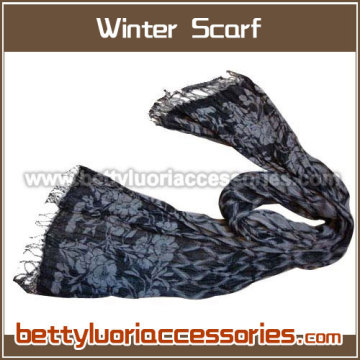 JACQUARD SCARF