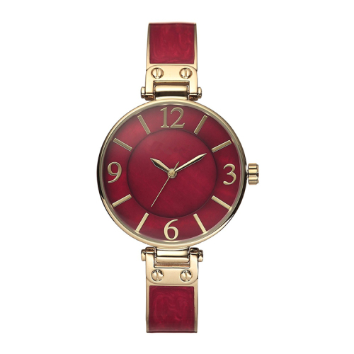 Montre bracelet en tortue en plastique pour femme Watch Watch