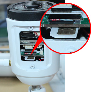 Inserção do SIM SIM insert