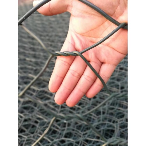 hot dipped galvanized iron wire gabion mesh fence