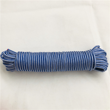 White Blue PP Braided Rope With Competitive Price