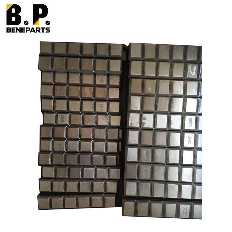 Wear button excavator parts bucket cutter elevator mop excavator bucket parts