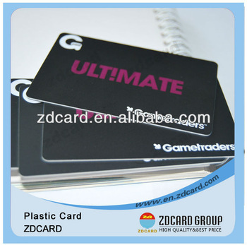 White PVC rewritable fudan FM11RF08 chip card