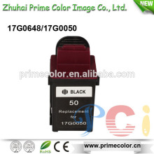 Replacement Ink Cartridge for Lex mark 17G0648 17G0050