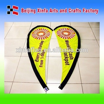 advertising custom wind teardrop beach flags